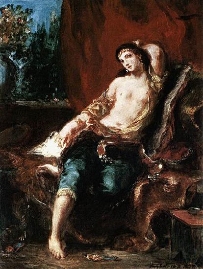 Eugene Delacroix Odalisque